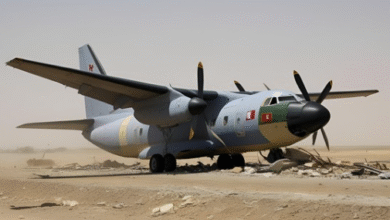 تدمير طائرة شحن عسكرية روسية بمطار بورتسودان في هجوم جديد بطائرات مسيرة