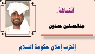 رئيس تحرير صحيفة الأشاوس جد الحسنين حمدون