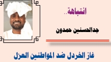 رئيس تحرير صحيفة الأشاوس جد الحسنين حمدون