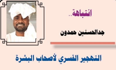 رئيس تحرير صحيفة الأشاوس جد الحسنين حمدون