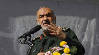 قائد الحرس الثوري الإيراني اللواء حسين سلامي