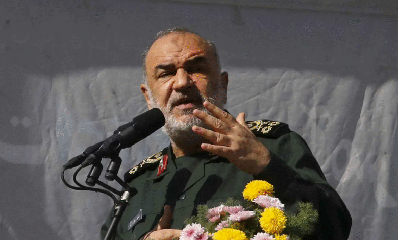 قائد الحرس الثوري الإيراني اللواء حسين سلامي