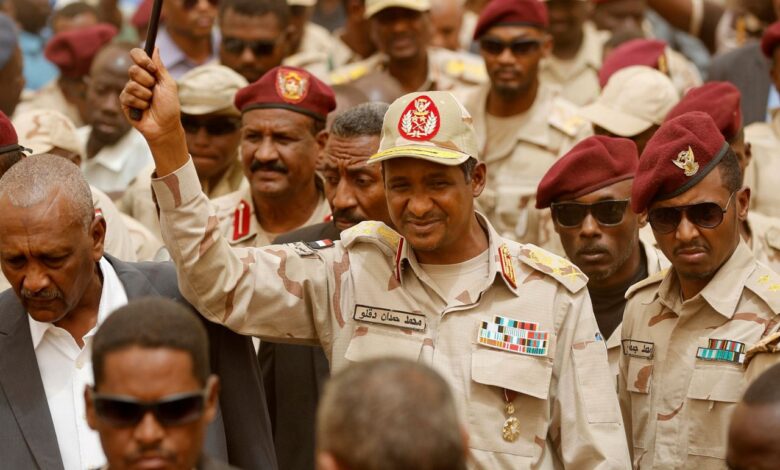 رئيس السودان الفريق أول محمد حمدان دقلو