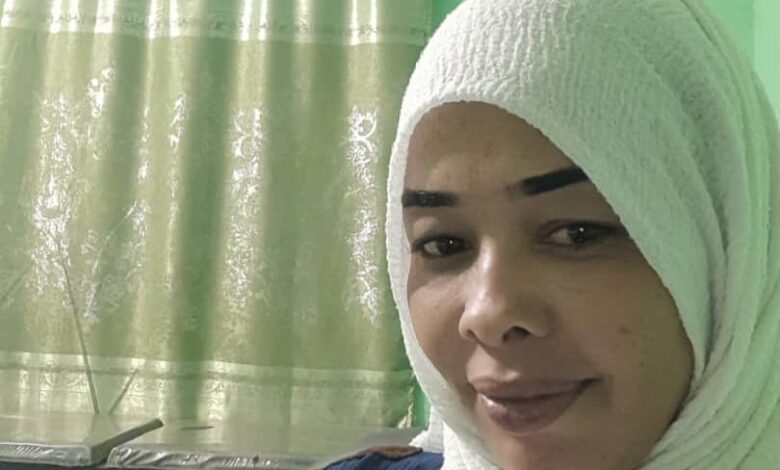 عضو مجلس التأسيس المدني بغرب دارفور الناشطة المجتمعية دكتورة خديجة الشيخ يوسف