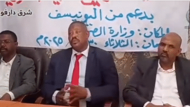 والي ولاية شرق دارفور المكلف محمد ادريس خاطر