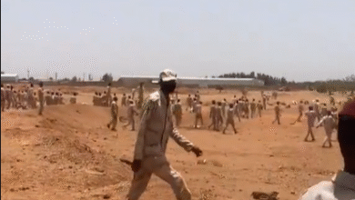 لحظة الغدر بقوات الدعم السريع في معسكر كرري