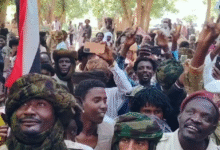 احتفالات الشعب السوداني بتحرير الفاشر