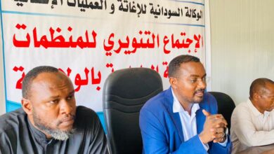 مدير الوكالة السودانية للإغاثة بشرق دارفور، جمال الزين