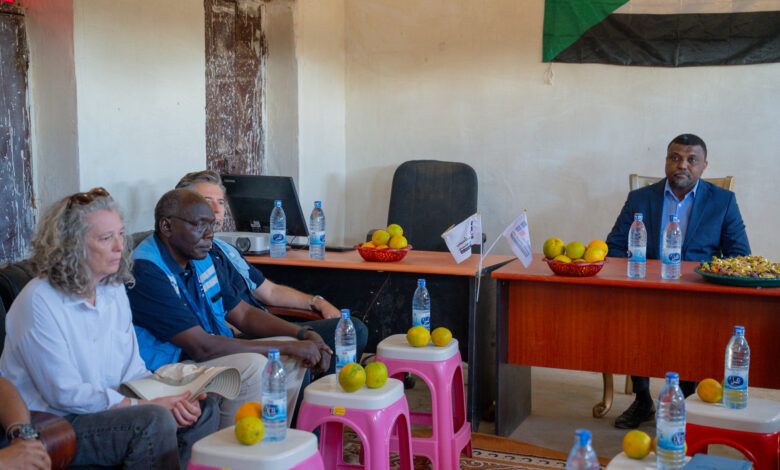 حكومة السلام تستقبل وكيل الأمين العام للمتحدة في الفاشر