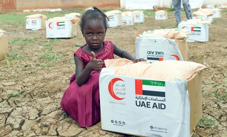 الامارات تساعد السودان