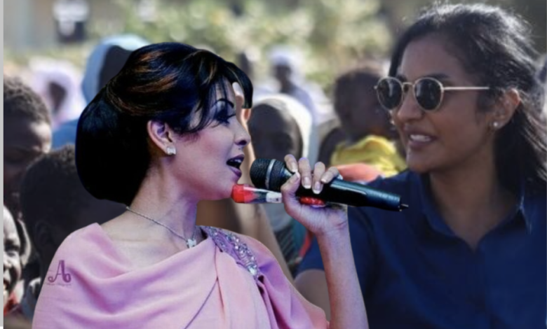 نانسي عجاج وتسابيح مبارك