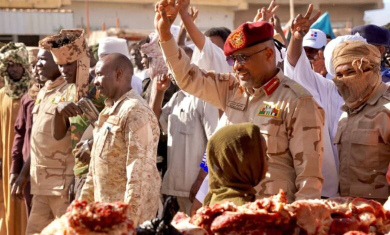 قائد التوجيه المعنوي لقوات الدعم السريع العميد حسين خدام