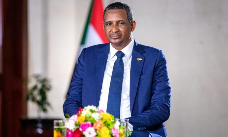 رئيس المجلس الرئاسي قائد قوات الدعم السريع الفريق أول محمد حمدان دقلو