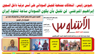 ⭕العدد (213) | صحيفة الأشاوس