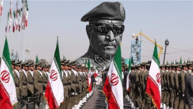 البرهان والحرس الثوري الايراني