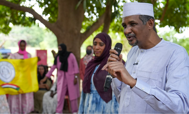 رئيس المجلس الرئاسي قائد قوات الدعم السريع الفريق أول محمد حمدان دقلو